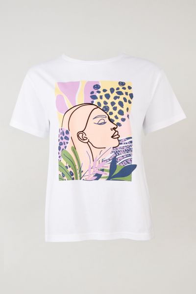 Lady Face Silhouette T-Shirt